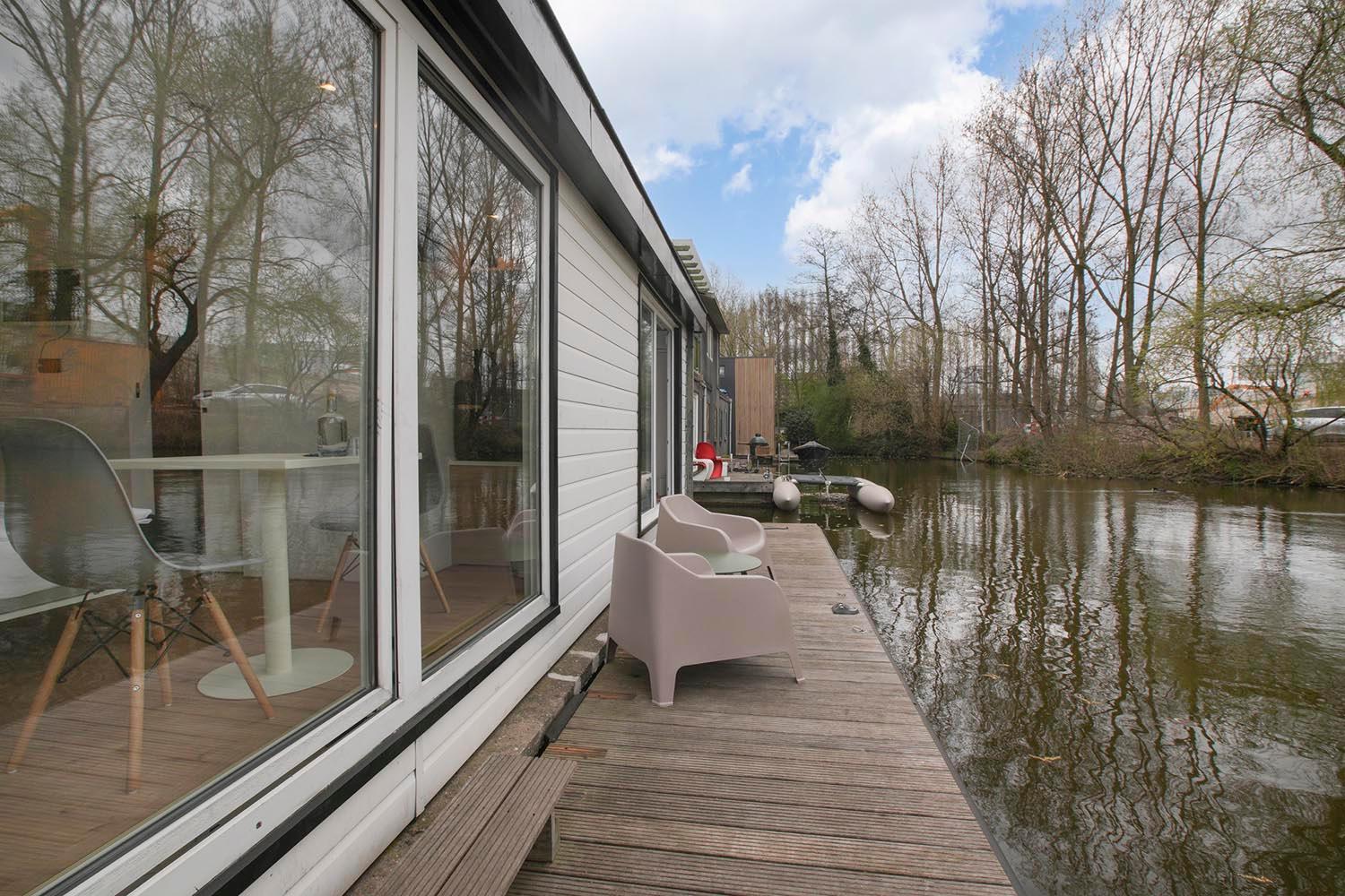 Houseboat The New Lake - Nieuwe Meer Amsterdam Ngoại thất bức ảnh